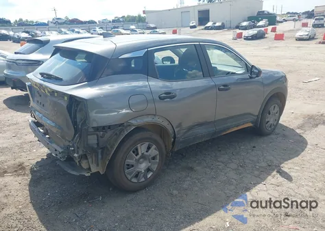 2025 Nissan Kicks S Intelligent Awd из США, поврежденный, VIN 3N8AP6BB3SL382200